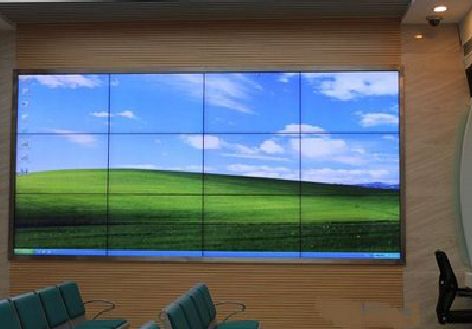 镇安液晶拼接屏的另类用法。